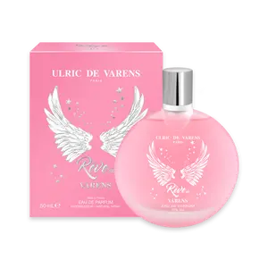Ulric De Varens Reve De Varens Eau De Parfum for Women- Sparkling, Refreshing, Fruity Scent - Notes of Grapefruit, Sandalwood, & Violet Leaves- What Dreams Are Made Of- 3.4 Fl Oz