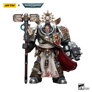 JOYTOY Warhammer 40k 1/18 Action Figure Grey KnightsGrand Master Voldus JT6335