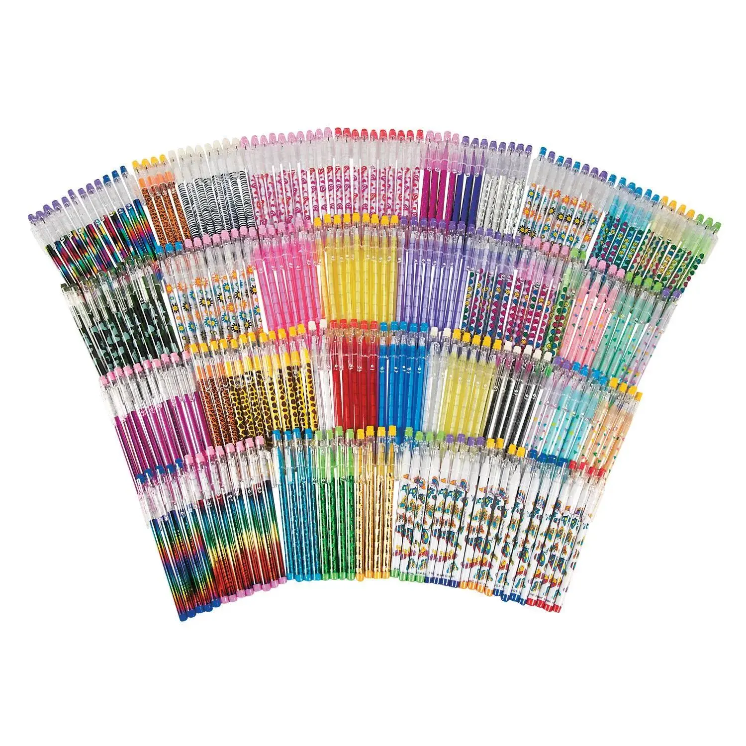 7 1/2" Mega Bulk 250 Pc. Everyday Fun Stacking Point Pencil Assortment