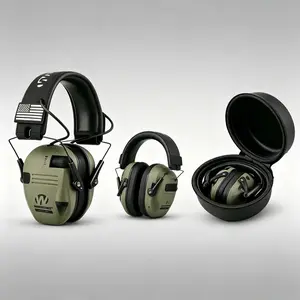 New Outdoor Hunting Headset, Wk Tactical Noise Reduction Ear Protection, Ear Protectors, Wired Foldable Shooting Cs Gaming Headphones
