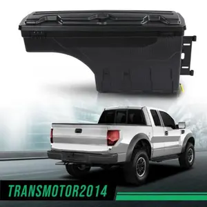 Truck Bed Swing Storage Box Tooling Box Right Side Fit For 1997-2014 Ford F150  Upgraded Version