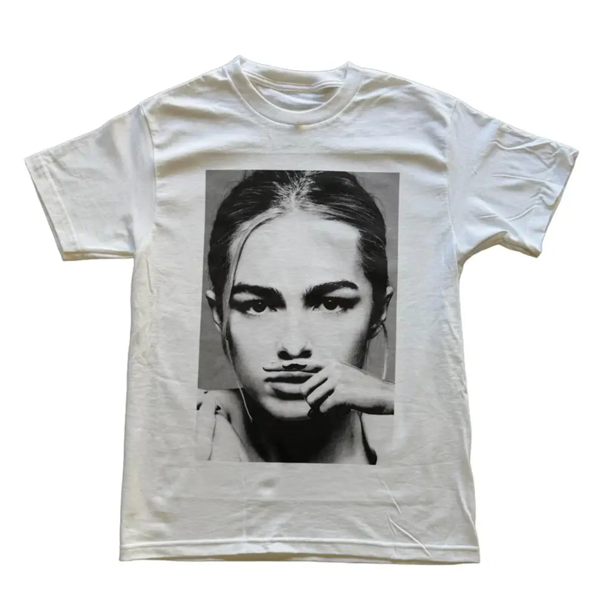 The Addison Mustache Tee - Unisex Graphic T-Shirt 100% Cotton, Unisex Shirt Menswear Womenswear Streetwear Cotton Comfort