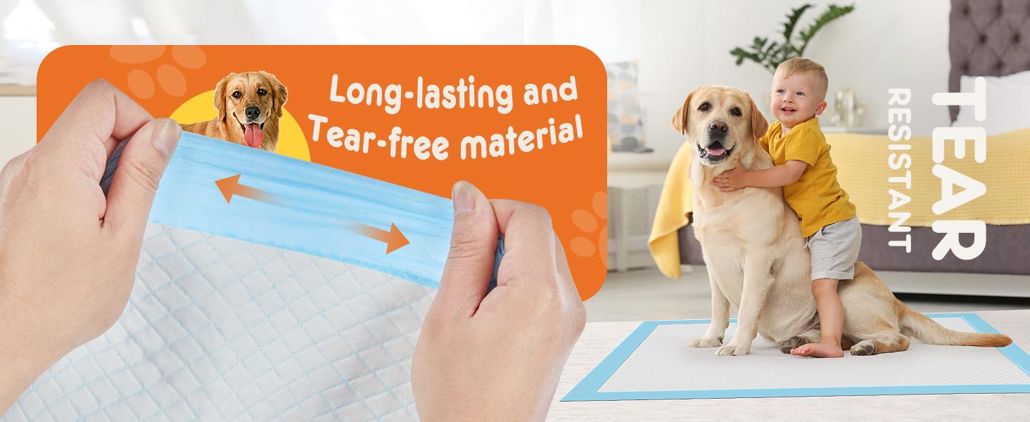 Sweetcrispy  Dog Puppy Pee Pads, Disposable Training Pee Pads, Leakprood and Quick Drying,  for Potty Training, Incontinence Pads
