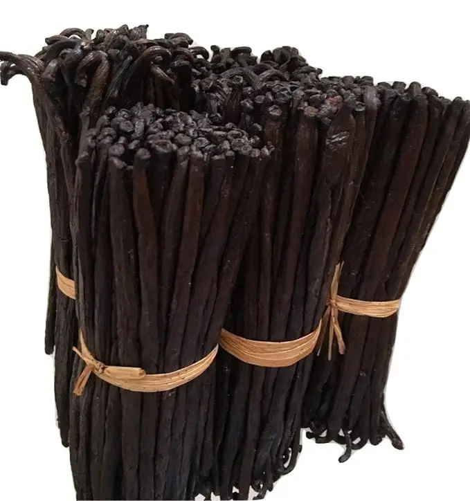 1 Lb Madagascar Vanilla Beans Grade A. Certified USDA Organic. 6"-8" by FITNCLEAN VANILLA for Chefs, Cooking, Extract. 16oz Weight Bourbon Fresh NON-GMO Whole Gourmet Pods