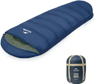 Naturehike Cold Weather Sleeping Bag for Adults, 30-39 ℉ Hollow Cotton Backpacking Sleeping Bag Winter, Mummy Sleeping Bag Warm for Camping, Hiking Essentials