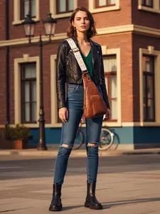 Women's Fashion Solid Color Chest Bag, Zipper Belt Bag, Bum Bag, Casual Patchwork Design, Perfect for Fall & Winter, Stylish Ladies' Accessory