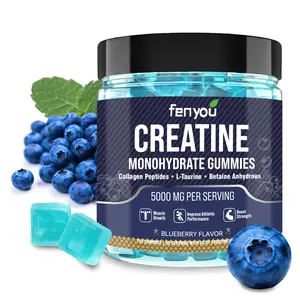 2026 New Creatine Monohydrate Gummies 5000mg – BCAA 1000mg, L-Taurine, Collagen Peptides & Vitamin B12 for Muscle Growth, Recovery, Energy & Joint Support – Non-GMO, Gluten-Free, 120 Gummies