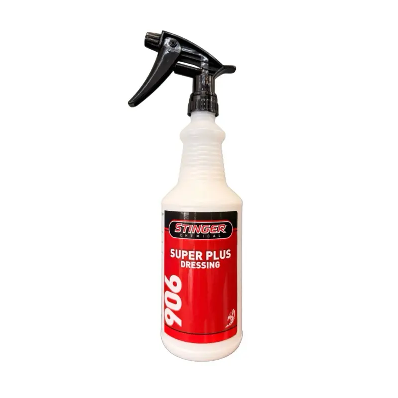 Stinger Chemical Super Plus Dressing 906 - Interior & Exterior Protectant for Enhanced Surface Protection & Easy Application