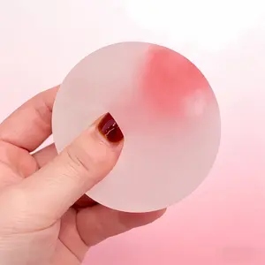 6cm Frosted Strawberry Maltose\Vaseline Squishy - Soft Fidget Stress Ball |TikTok Viral Sensory Toy Strawberry Marshmallow Squeeze Ball Toy, Kawaii Squishies, Slow Rebound Handmade Creative Gift, Stress Relief Fidget Toy for Kids & Adults