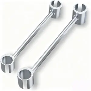 Door Hinge Adjustment Tool Set, 2 Pack Double-Ended Flag Door Hinge Wrench Fits 0.55"-0.75" & 0.9"-0.98" Hinges for Easy Door Alignment and Leveling, Home DIY Hardware Tool
