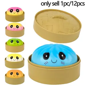 12-Piece Set Slow Walk Dumpling Gummies, 2026 New Mystery Box, Adult Anxiety Soft PU Foam Gummies, Classroom Rewards, Party Gifts