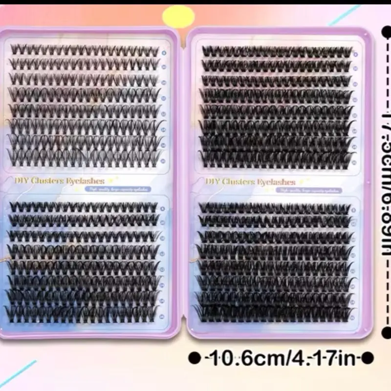 Reusable Thin Band Lash Cluster Kit 30D 40D 60D 80D