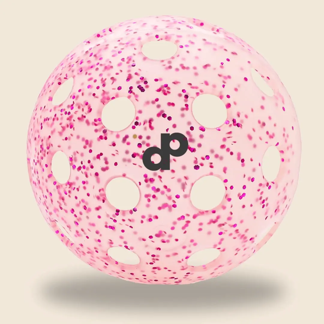 Pink Glitter Outdoor Pickleballs Pink Glitter Outdoor Pickleballs