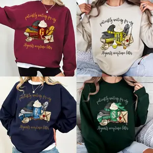 Vintage Harrry Potter Hogwarts House Sweatshirt, Book Merch Bookish Shirt, Potterhead World Sweater, Bookworm Soft Oversized Crewneck Sweatshirt