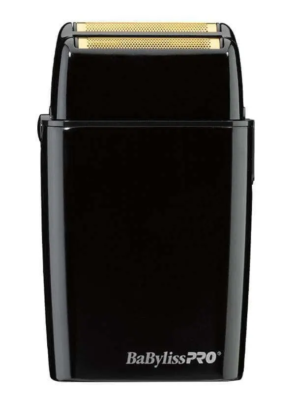 BaBylissPRO FOILFX02 Black Cordless Metal Double-Foil Shaver #FXFS2B