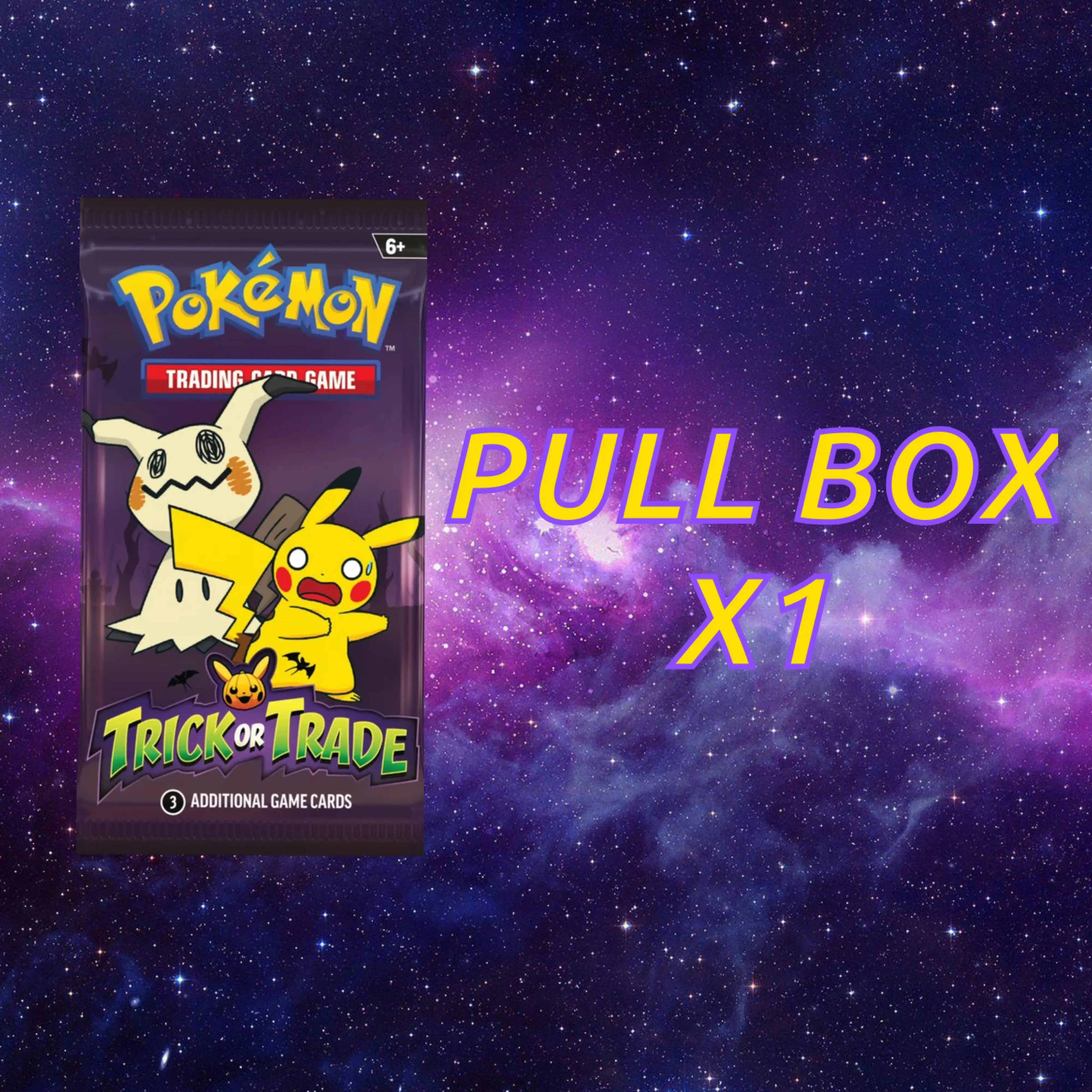 Trick or trade Pack : One Random Card from Pull Box
