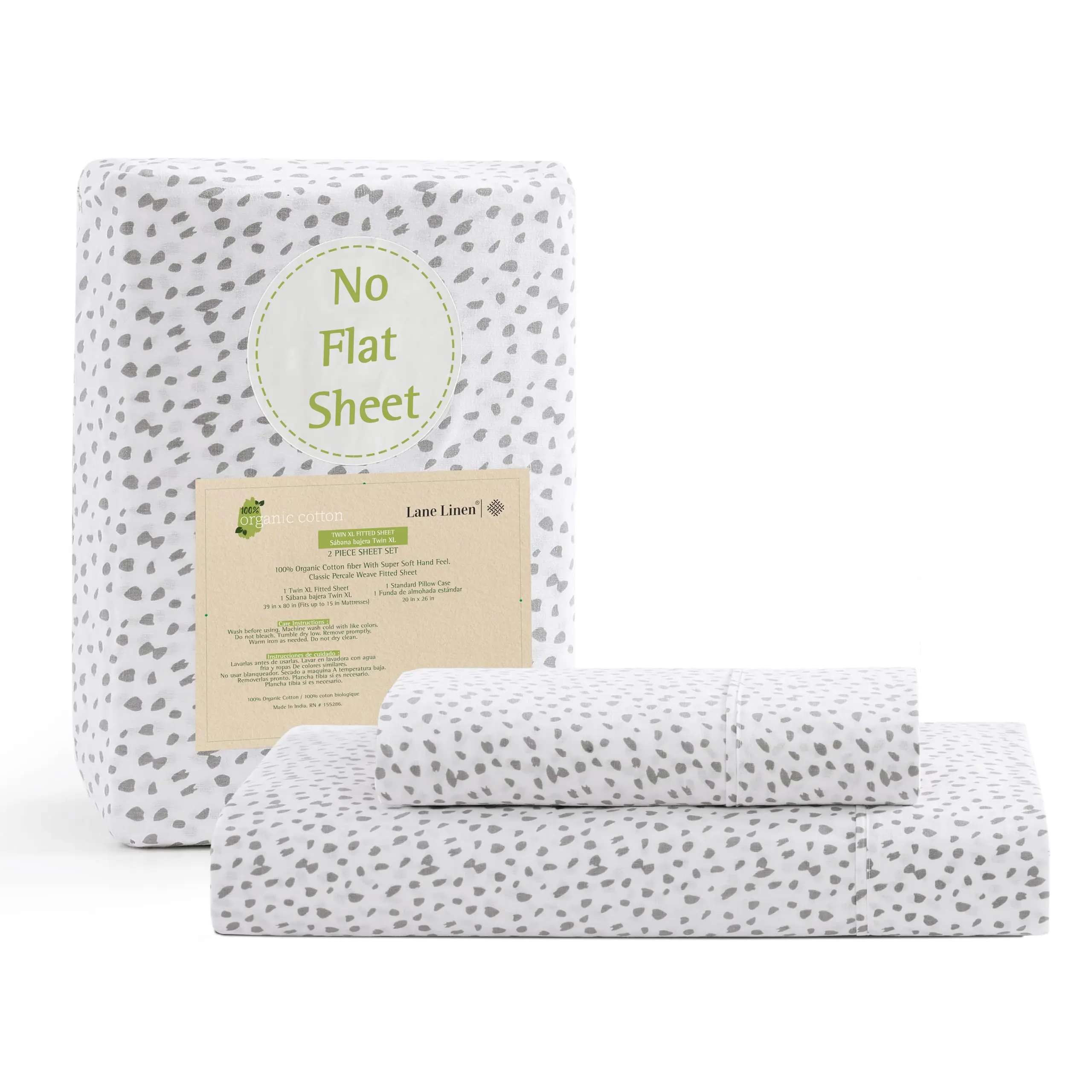 White (Grey Dot)