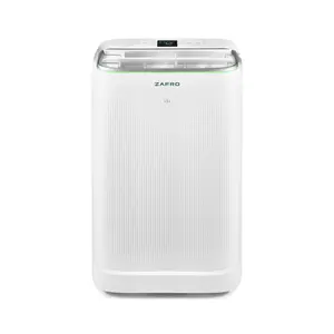 ZAFRO Bamboo EliteCool 14000-16000 BTU Portable Air Conditioner with WiFi Control & R32 Refrigerant for Bedrooms & Home Offices Energy Saving Ac