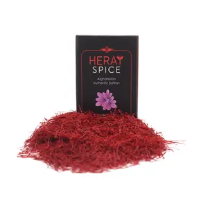 Heray Authentic Afghan Saffron 2 Grams Hand Picked Culinary Creation Vibrant Golden Color Gluten Free Flavor Spice