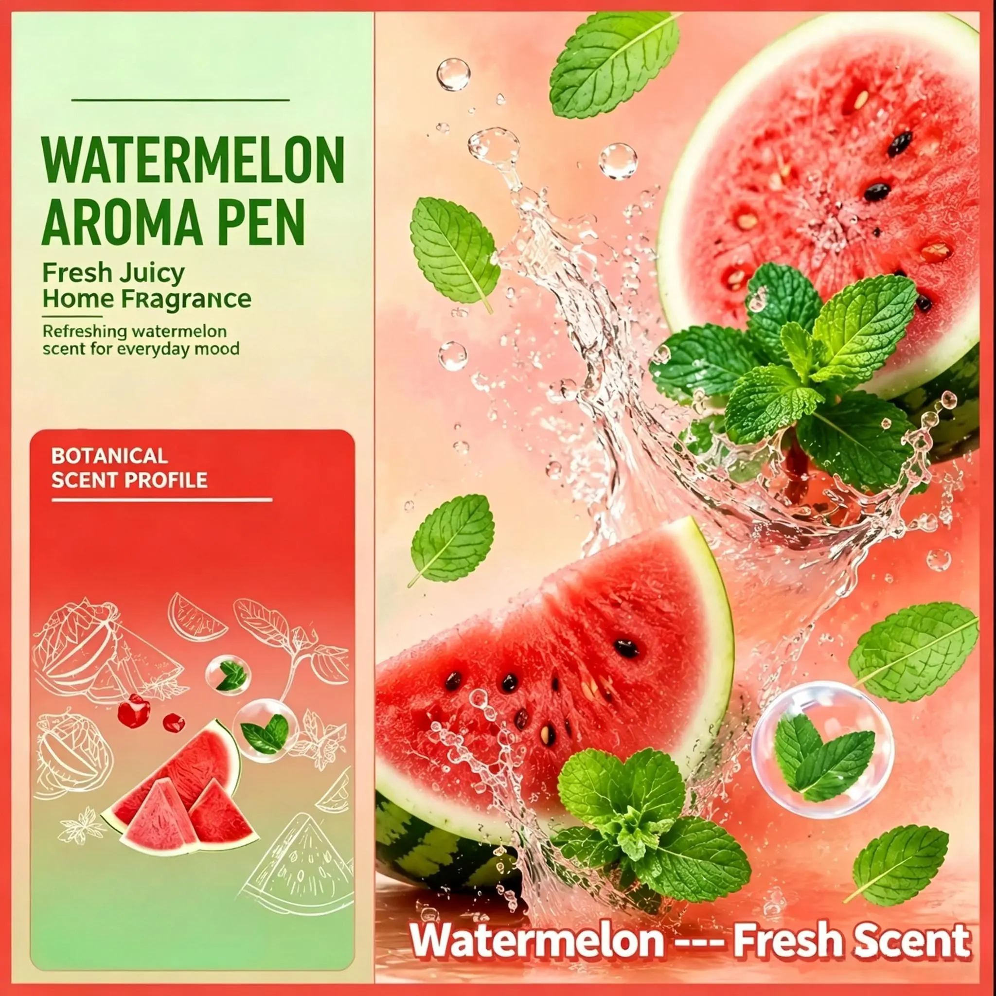 Freshens Home Fragrance, Eliminates Odors, 4 Assorted Flavors, For Men & Women, Air Fresheners