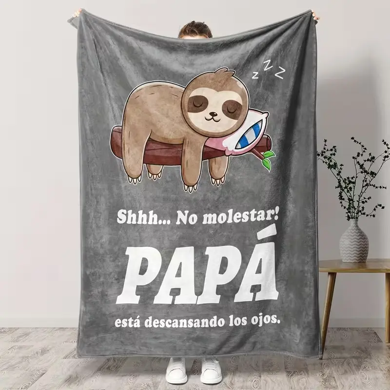Spanish, Father's Day Gifts, Father's Day Gift Blanket, Gifts for Dad from Daughter and Son, Father's Day Birthday, Christmas, Valentine's Day
