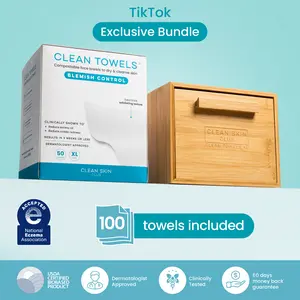 The Clean Luxe Bamboo Kit: Blemish Control Edition