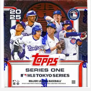 One (1) 2025 Topps Series 1 Baseball MLB World Tour Tokyo Series Box