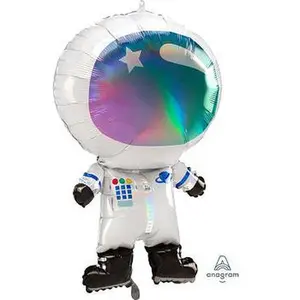Anagram 30" Iridescent Astronaut Balloon