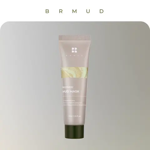 [Official Shop] BRMUD Relief Mud Mask 30ML - Travel Size, Moisturizing 30% Boryeong Mud Formula for Relaxation and Skin Care - Hydrate, Moisture, Pore care, All Skin Type