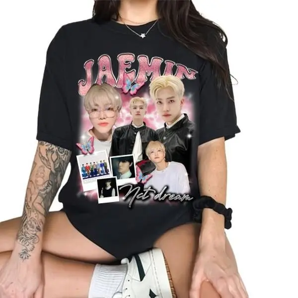 Nct Dream Graphic T-shirt Feat. Jaemin, Mark, Renjun, Haechan, Chenle, Jeno - Dream Scape Album, World Tour 2024 Tshirt