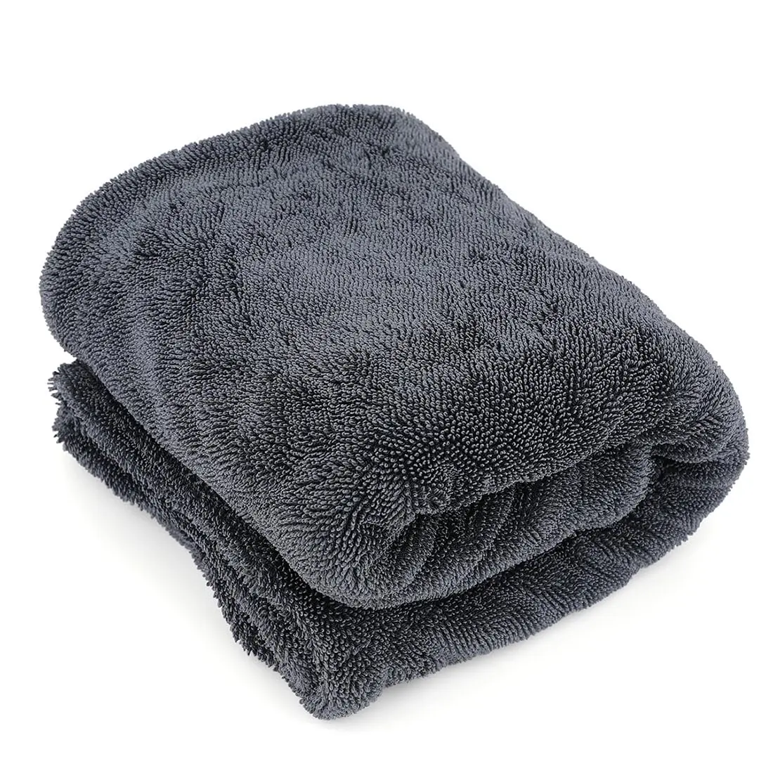 Microfiber Car Drying Towel - Ultra-Absorbent, Streak-Free, Lint-Free, Scratch-Safe, No Swirls, Lightweight, Long-Lasting (1200GSM Double-Twist, 16"x16", Final Finishing Wipes for Automotive & Household Use), Detailing Car, Car Detailing Products