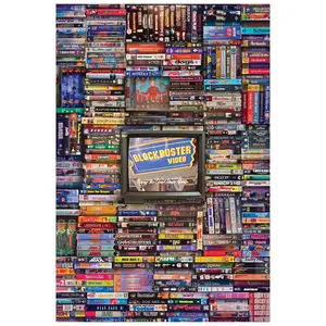 Blockbuster Era 1000-Piece Jigsaw Puzzle | Toynk Exclusive
