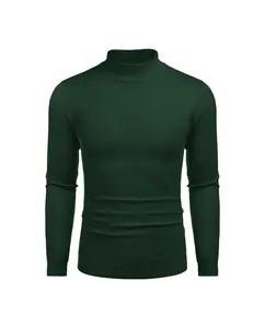 COOFANDY Men's Slim Fit Mock Turtleneck Pullover Sweater Casual Basic Knitted Thermal Sweaters Fashion Long Sleeve