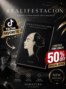 REALIFESTACIÓN: DESPIERTA TU PODER CREADOR, CREA TU REALIDAD – Edición de tapa dura Tarot Card Book Tarot Card Guidebook