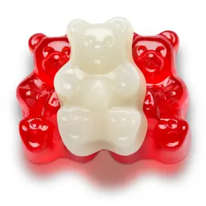 Valentine Gummi Bears Soft & Chewy Fruity Candy for Sweetheart Gifting