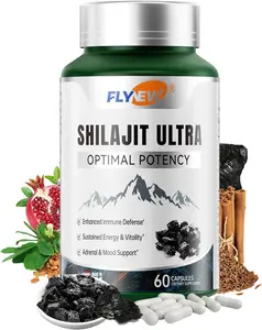 Shilajit for Men Women, Shilajit with Naturally Fulvic Acid & L-Arginine, Himalayan Shilajits for Extra Power, Stamina & Immune Support, Non-GMO, Made in USA, 2 Pack, 60 Capsules Per Bottle