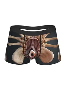 Facehugger Underwear Polyester Briefs Underpants Underwear Boxer Briefs