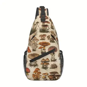 Crossbody Chest  Hiking  Mushroom Atlas Shoulder  Folding Large Capacity Fashion Durable Can Be Used For Shopping, Work, Leisure  Beach  Fishing   Accessories Must Have  For School Back Christmas Gifts bag travel backpack