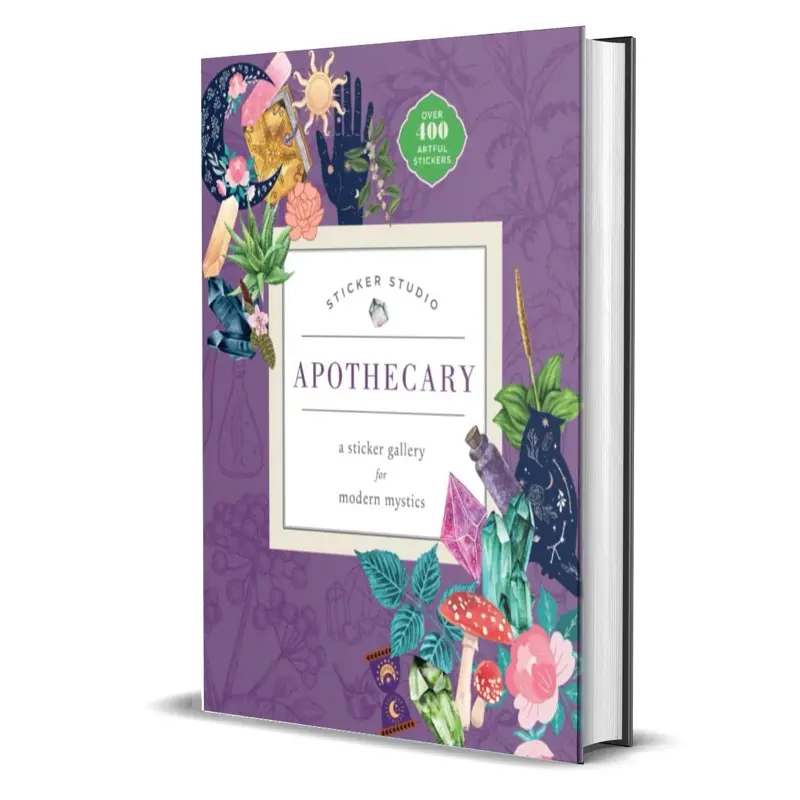 Sticker Studio: Apothecary: 600+ Stickers by Chloe Standish (Hardcover Sticker Book and Scrapbook Materials)