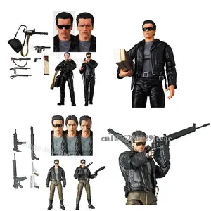 IN Stock MAFEX 176 199 Mafex The Terminator 2 Judgment Day T-800 6-Inch Action Figure Collection Model Toy Birthday Gifts 18cm