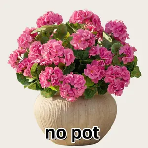 Outdoor Artificial Flowers Spring Summer Tulips, 8/16 Pieces Realistic Silk Tulip Home Decor, 14.4 Inch Fake Plants for Outdoor Decoration Decorative Flowers