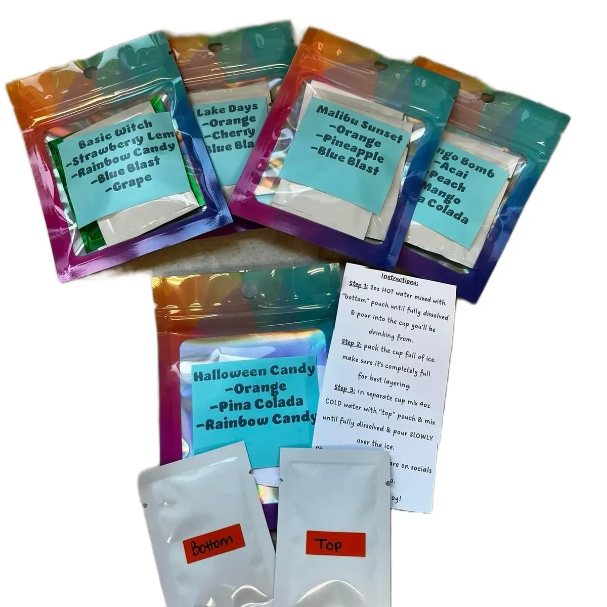 5 for 22 mystery pack Powder Drink Mix