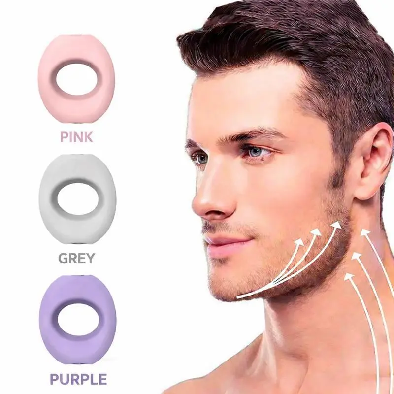 Jawline Exerciser - Facial Beauty Instrument, Facial Shaping Tool, Self Care Tool for Men, Double Chin Reducer, Neck Firming Lifting Trainer, Indoor Recreation Equipment