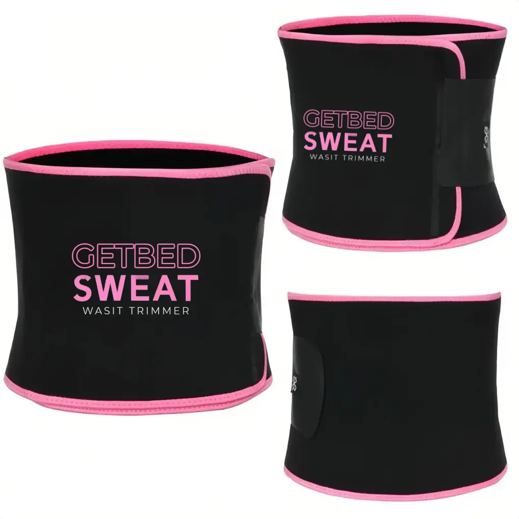 Sauna Sweat Ab Waist Trainer Belt for Women and Men -Sweat Band Waist Trainer Belt for Sports Training Gym Workouts, Womenswear, Men/Women Sportswear, Fajas Para Mujer, 2Adjustable Sizes,