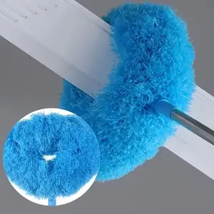 Retractable High-Reach Multi-Duster, Adjustable Polyester & Synthetic Head for Household & Kitchen Home Care Supplies