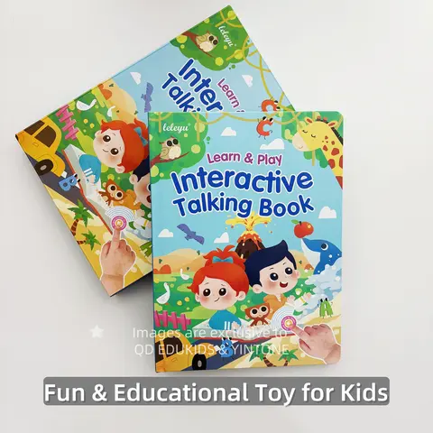 Interactive English Sound Book for Toddlers - Early Reading, Preschool Learning, Learning Activity Tool, 14 Themes, 260+ Words, 6 Songs, Piano Key Play, Ages 1-9 Birthday Back to School Toy (TikTok Shop), Toddler Learning Books