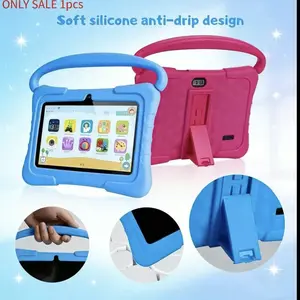 2026 Latest 7-Inch Android Learning Tablet, Shockproof Case, 1gb+16GB, Wi-Fi, Parental Control, Dual Cameras, Bluetooth-compatible, Education, Blue/, Eye Protection Mode