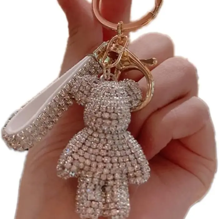 Cute Teddy Bear Car Key-chain