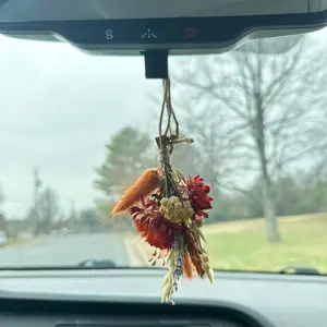 Autumn Dried Car Bouquet