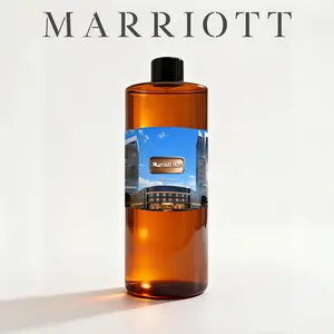 500ML Marriott Aromatherapy Essential Oil, Water-Based Scented Liquid, Fireless Diffuser Refill, Suitable for Wicker Sticks, Laundry Scent Enhancer, Scented Diffuser Oils, Home Fragrance Products, Household Fragrance
